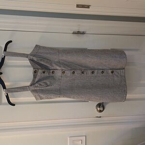 Hollister Black and White Striped Dress Size M (0728C)